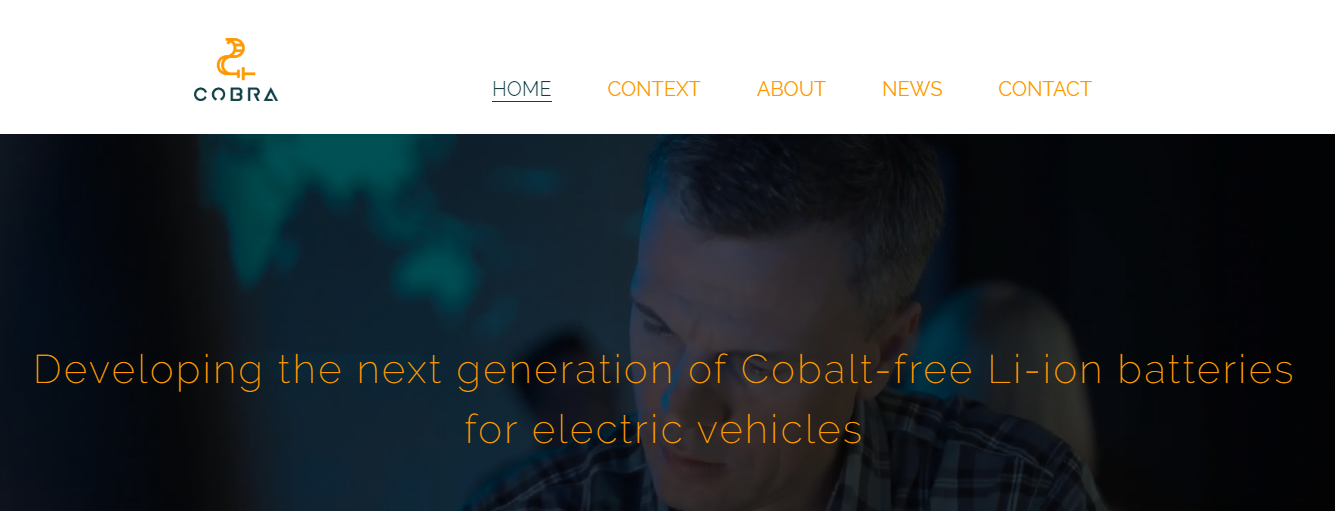 Discover COBRA Project. Next generation of Cobalt-free Li-ion batteries for electric vehicles