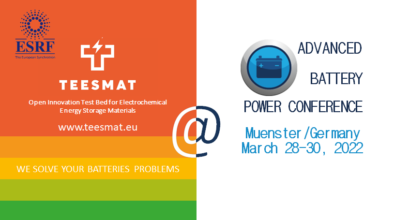 TEESMAT at the Advanced Battery Power Conference 2022