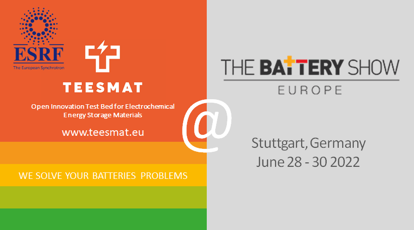 TEESMAT at the Battery Show Europe